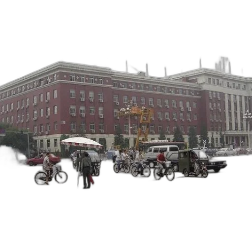 building, car, robot, 3d render transparent PNG cut-out