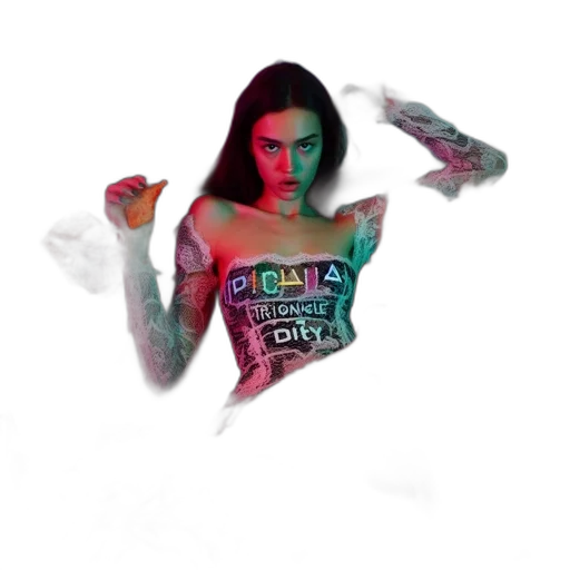 dress, creature, cyberpunk, concept art transparent PNG cut-out