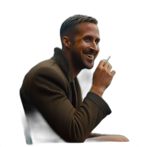jacket, staff, face, furniture transparent PNG cut-out