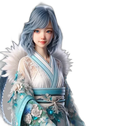 fantasy art, concept art, 3d render, photorealistic transparent PNG cut-out