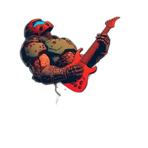 weapon, robot, staff, jacket transparent PNG cut-out