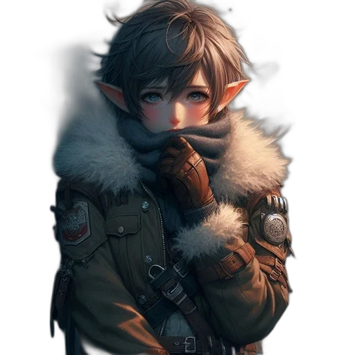 jacket, face, mask, weapon transparent PNG cut-out