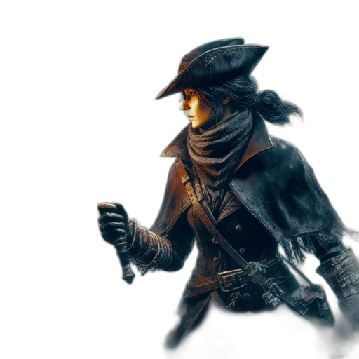 hat, weapon, staff, mask transparent PNG cut-out
