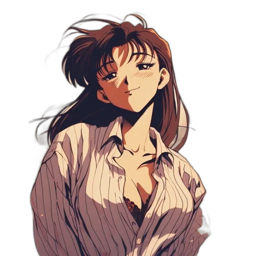 jacket, anime, vaporwave, pixel art transparent PNG cut-out