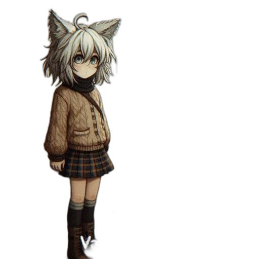jacket, animal, staff, creature transparent PNG cut-out