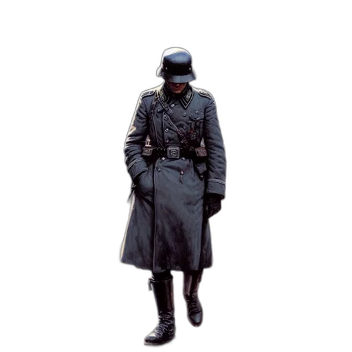 jacket, staff, hat, mask transparent PNG cut-out
