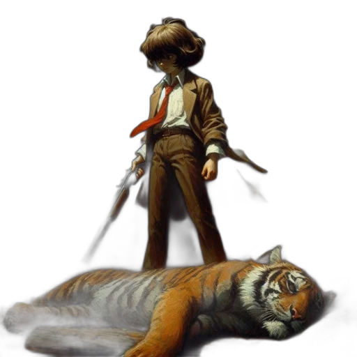 staff, animal, creature, weapon transparent PNG cut-out