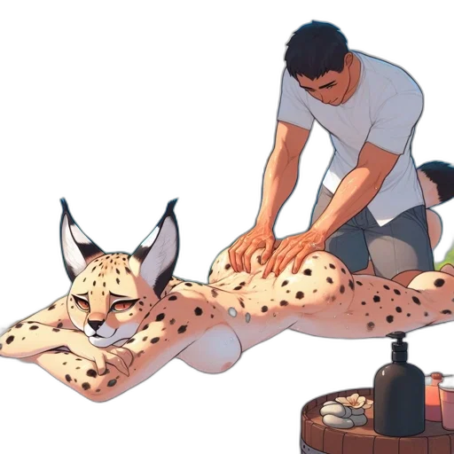 animal, staff, concept art, watercolor transparent PNG cut-out