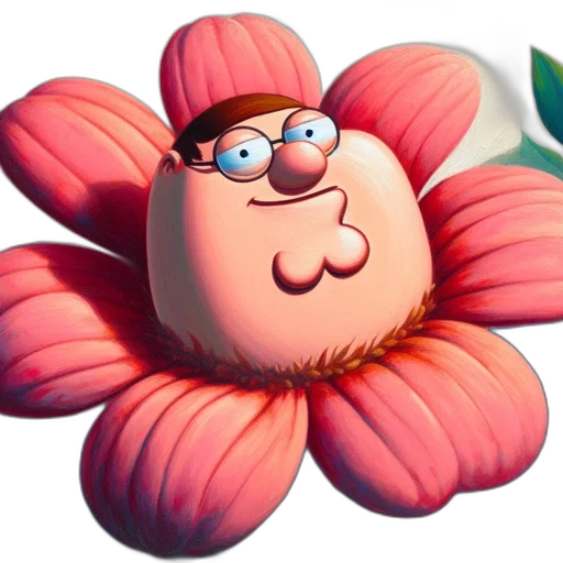 flower, crown, 3d render, photorealistic transparent PNG cut-out