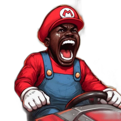 car, face, concept art, comic book art transparent PNG cut-out