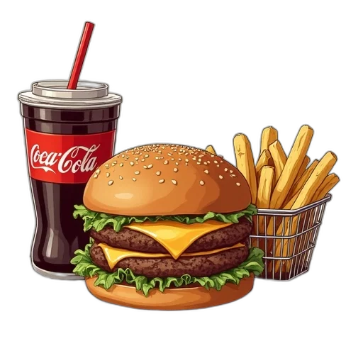 food, animal, crown, robot transparent PNG cut-out
