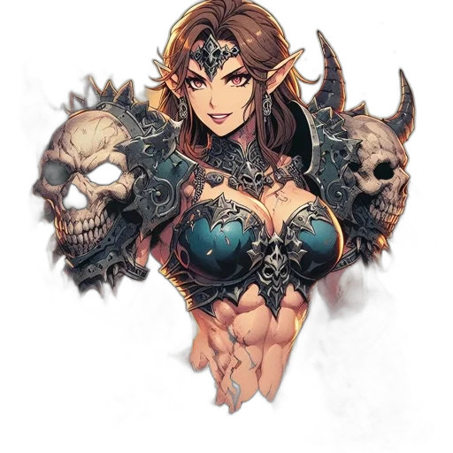 weapon, jewelry, crown, staff transparent PNG cut-out