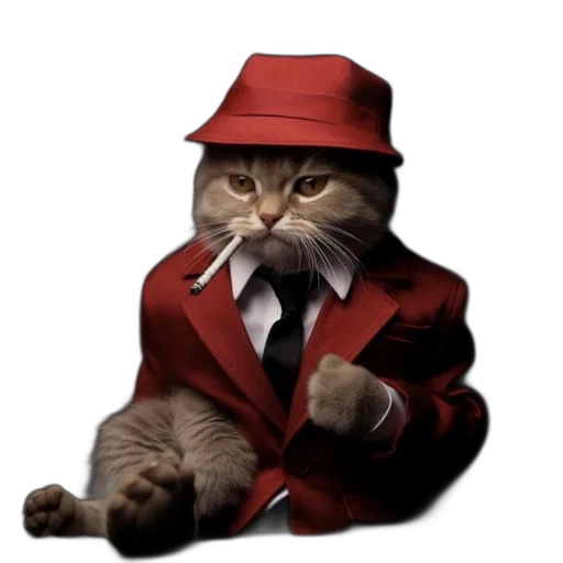 hat, animal, staff, jacket transparent PNG cut-out