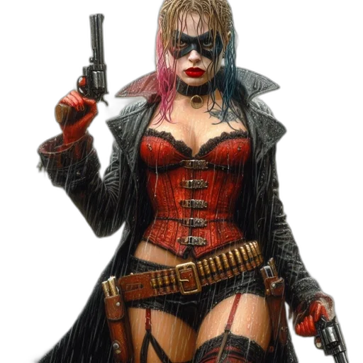 weapon, comic book art, concept art, cyberpunk transparent PNG cut-out