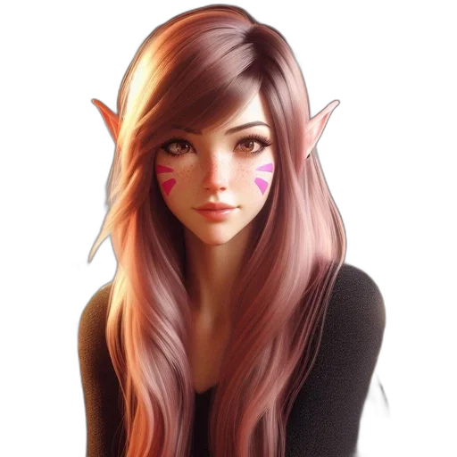 face, dragon, creature, hair transparent PNG cut-out