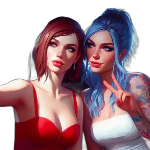 fantasy art, concept art, photorealistic, comic book art transparent PNG cut-out
