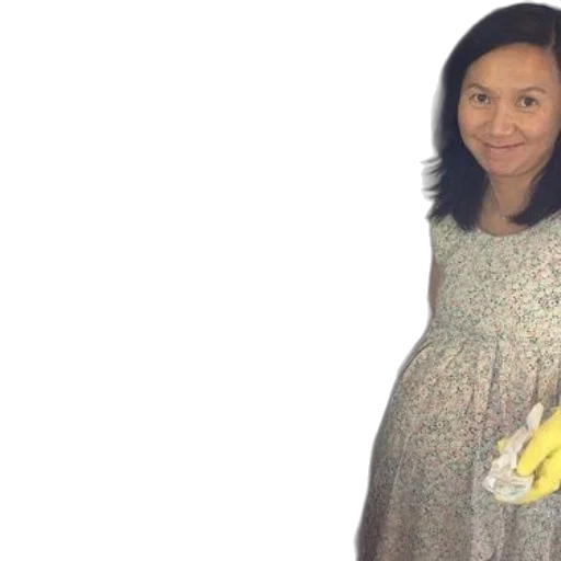 dress, pregnant, woman, wearing transparent PNG cut-out