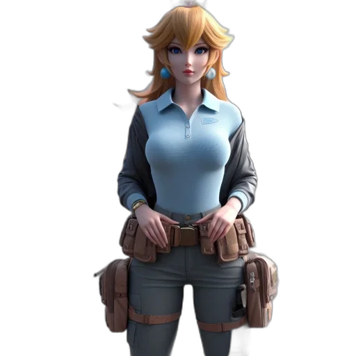 staff, jacket, weapon, robot transparent PNG cut-out