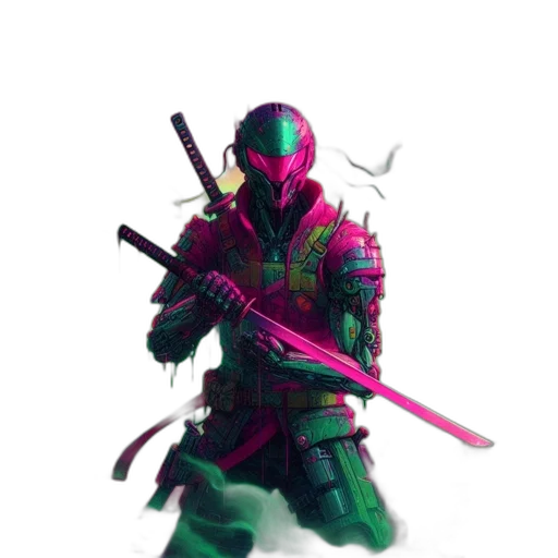 weapon, sword, staff, jacket transparent PNG cut-out