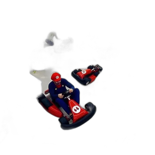 car, weapon, robot, 3d render transparent PNG cut-out
