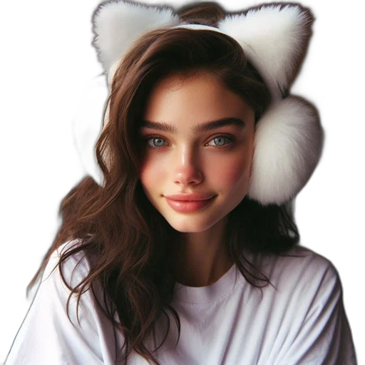 hat, animal, face, crown transparent PNG cut-out