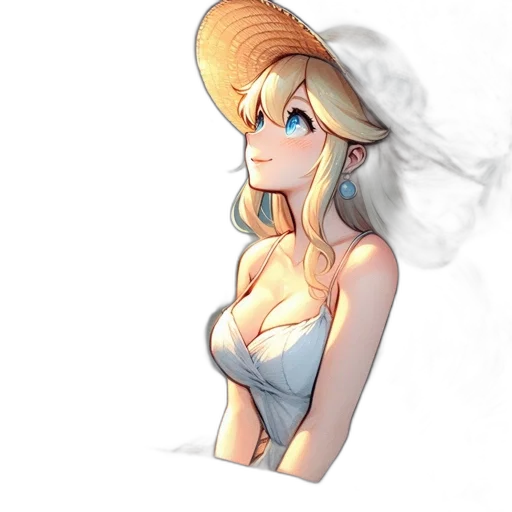 hat, dress, staff, crown transparent PNG cut-out