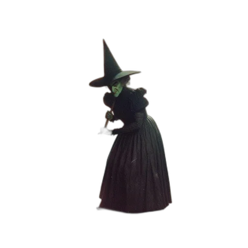 staff, hat, dress, mask transparent PNG cut-out