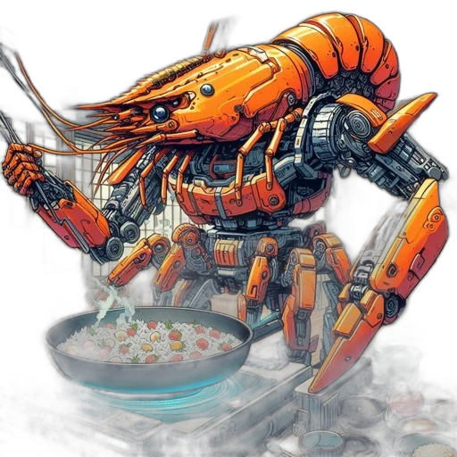 robot, food, weapon, dragon transparent PNG cut-out