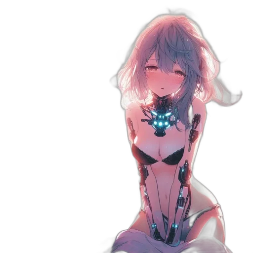 robot, dress, jewelry, mask transparent PNG cut-out