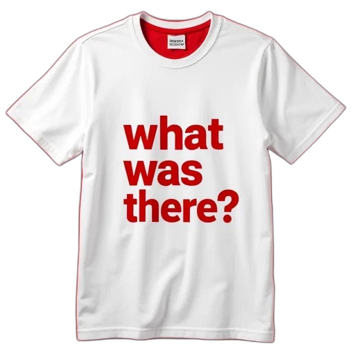 white, shirt, red, underneath transparent PNG cut-out