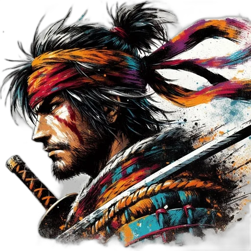 face, sword, weapon, staff transparent PNG cut-out