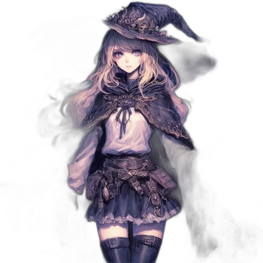 hat, staff, dress, mask transparent PNG cut-out
