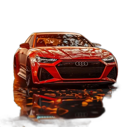 car, photorealistic, 3d render, concept art transparent PNG cut-out