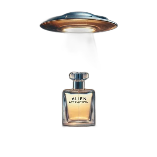 bottle, jewelry, crown, ufo transparent PNG cut-out