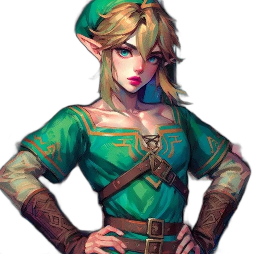 staff, dress, face, fantasy art transparent PNG cut-out