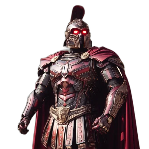 robot, mask, sword, concept art transparent PNG cut-out