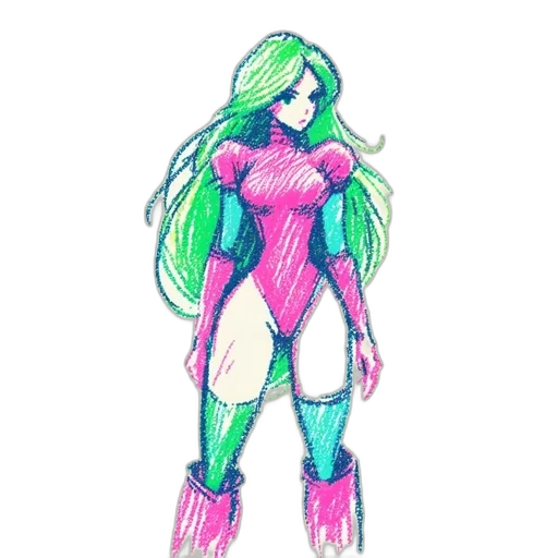 dress, robot, concept art, comic book art transparent PNG cut-out