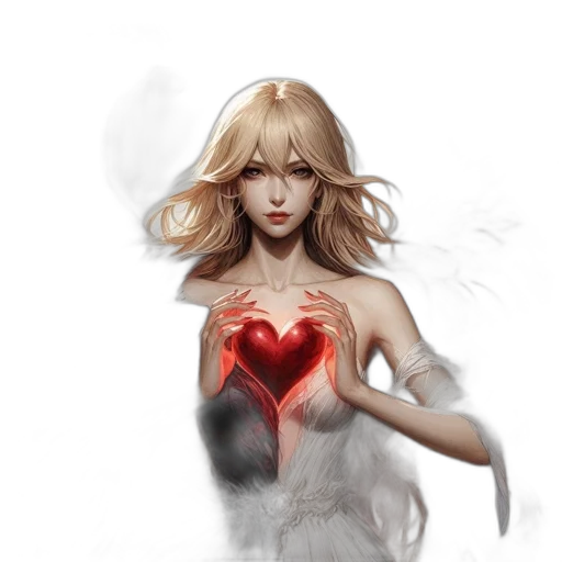 dress, fantasy art, concept art, anime transparent PNG cut-out