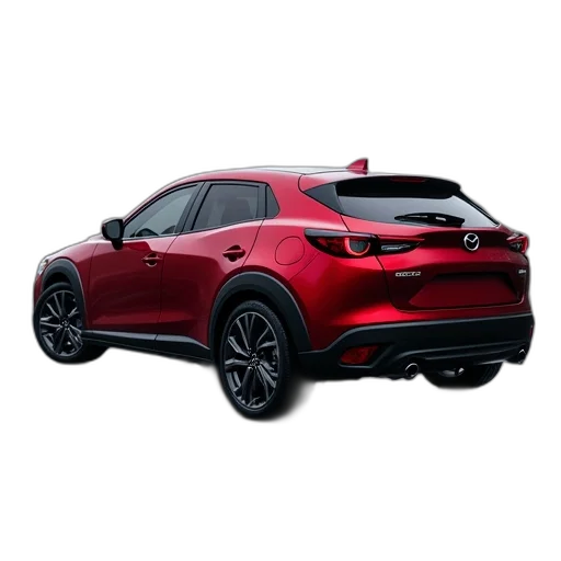 car, 3d render, mazda, asx transparent PNG cut-out