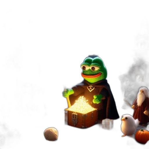 food, creature, 3d render, concept art transparent PNG cut-out