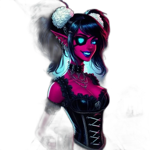 mask, concept art, fantasy art, comic book art transparent PNG cut-out