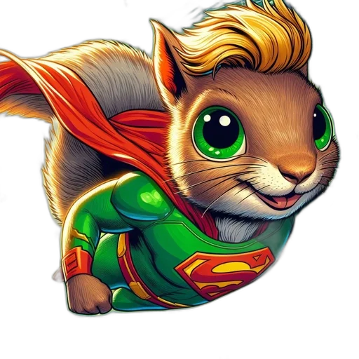 animal, comic book art, concept art, cartoon transparent PNG cut-out
