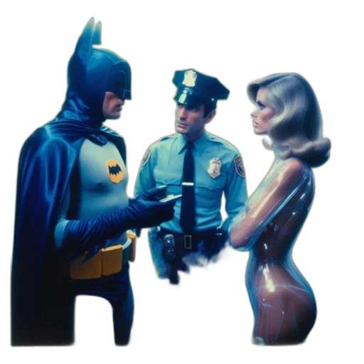 weapon, comic book art, concept art, city street transparent PNG cut-out