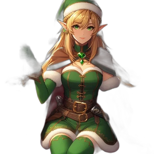 staff, dress, weapon, fantasy art transparent PNG cut-out