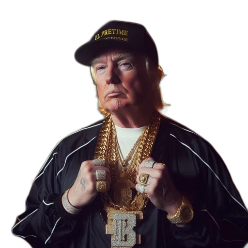 jacket, hat, jewelry, weapon transparent PNG cut-out