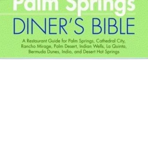 cover, palm, springs, diner transparent PNG cut-out