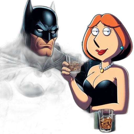 comic book art, cartoon, concept art, fantasy art transparent PNG cut-out