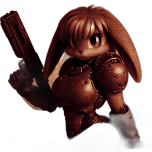 weapon, staff, robot, animal transparent PNG cut-out