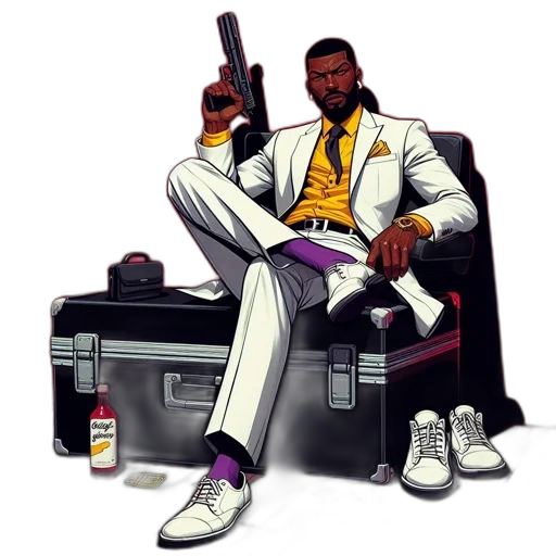 jacket, concept art, pixel art, cartoon transparent PNG cut-out