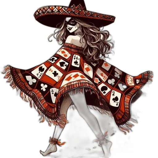 dress, hat, jacket, mask transparent PNG cut-out